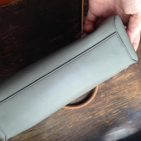 Coach Bleecker Mini Striped Borough Bag w/ Chain - Picture 4 of 8